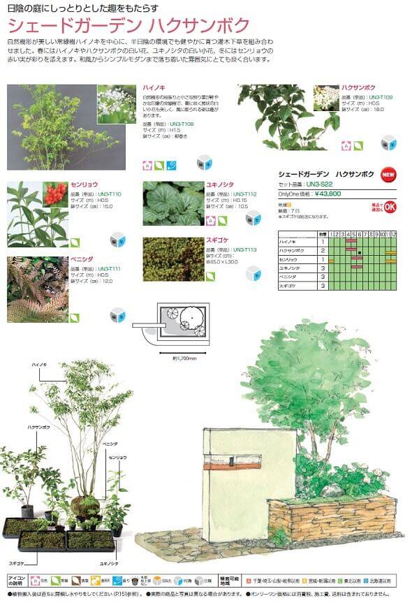 エクステリア業者の強い味方 植栽コーディネート商品 エクステリアnews キロ本店