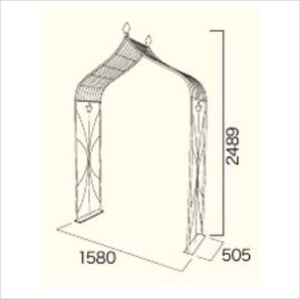 ジャービス商事 ガーデンアーチ B型 36429 『アーチ・パーゴラ』