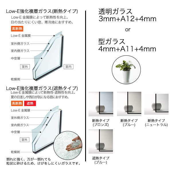 YKKAP正規ガラス使用】YKK YKKAP マドリモ 内窓 プラマードU 浴室仕様 引違い窓(2枚建) ユニットバス納まり Low-E強化複層ガラス  額縁下部補強材無 透明 3mm+A12mm+4mm / 型 4mm+A11+4mm 幅 550mm ～ 1000mm 高さ 423mm ～ 800mm