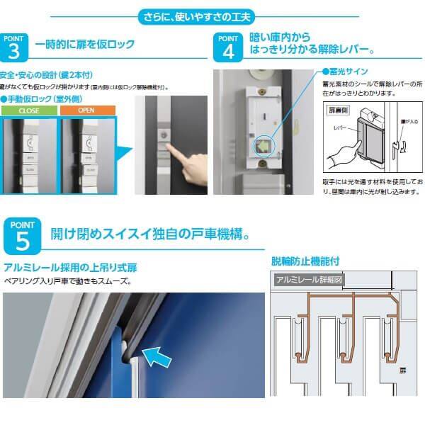 ヨドコウ エスモ／ESF ESF-1207A TW 小型物置 ティントホワイト