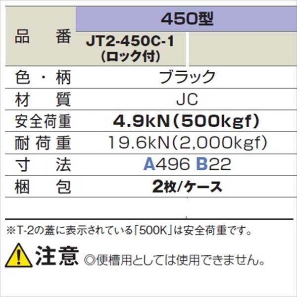 JOTO耐圧マンホール450蓋 JT2-450C