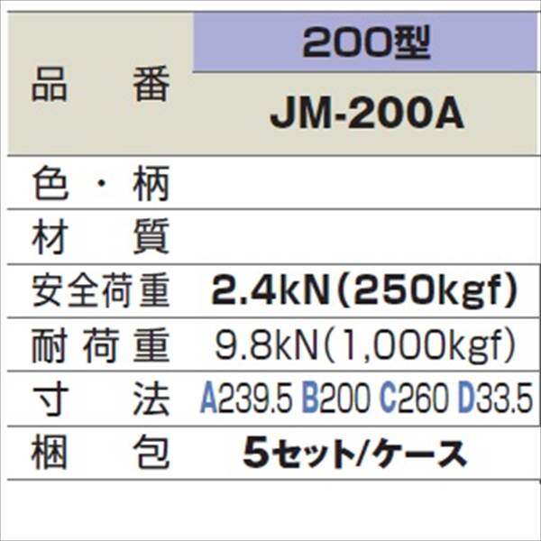 城東テクノ 枠付マンホールカバー 角枠セットAタイプ 200型 JM-200A 5