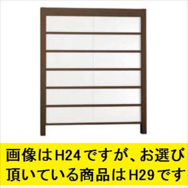 リクシル Gスクリーン 横格子タイプ クリアマットパネル段数 6段 基本