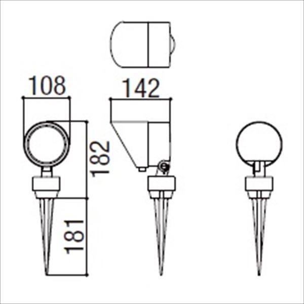 タカショー 12Vタイマートランス35W 直結仕様 タイマー・照度センサー設定付 常時点灯回路 HEA-028 - 2