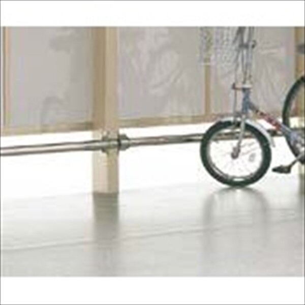 サイクルポート リクシル フーゴF ミニ 基本 18-22型 H28柱（H28） ポリカ板  『サビに強いアルミ製 家庭用 自転車置き場 屋根』 アルミ形材色 - 1