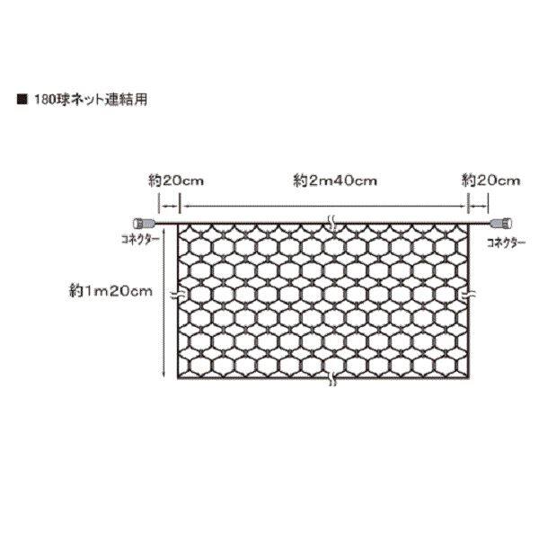 コロナ産業 LED180球ネットライト連結専用／電源部別売り（ブラック