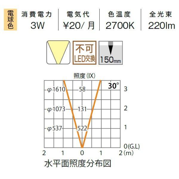 タカショー グランドライト スタンドタイプ 14型 HBD-D40C ＃70831400