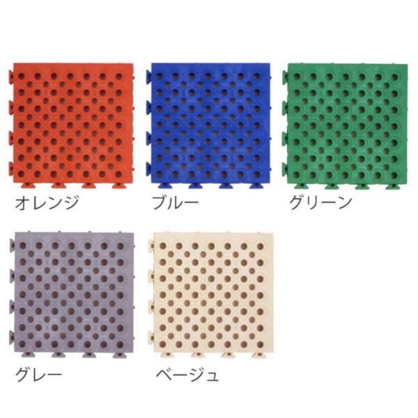 ミヅシマ工業 ソフトチェッカー 本体 250 × 250 × 15mm 1ケース（32