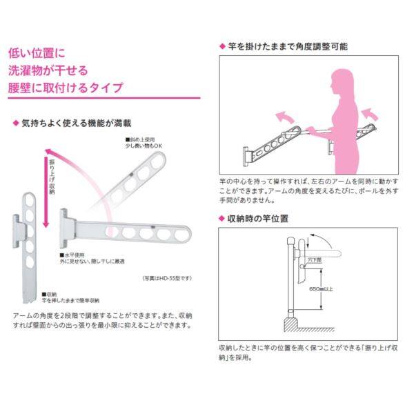 川口技研 ホスクリーン 腰壁用ホスクリーン HC-55型 ＊2本入り ＃HC-55-