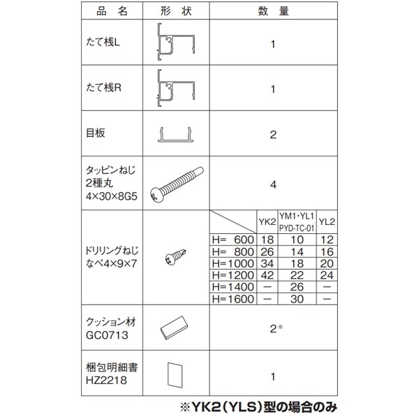 三協アルミ レジリア YL1型専用 フリー支柱タイプ 端部カバー2012『アルミフェンス 柵 』 - キロ本店