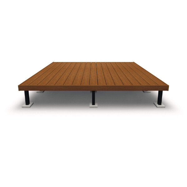 三協アルミ ヴィラウッド 人工木幕板仕様 ロング束柱 2.0間×12尺 プレミアムタイプ
