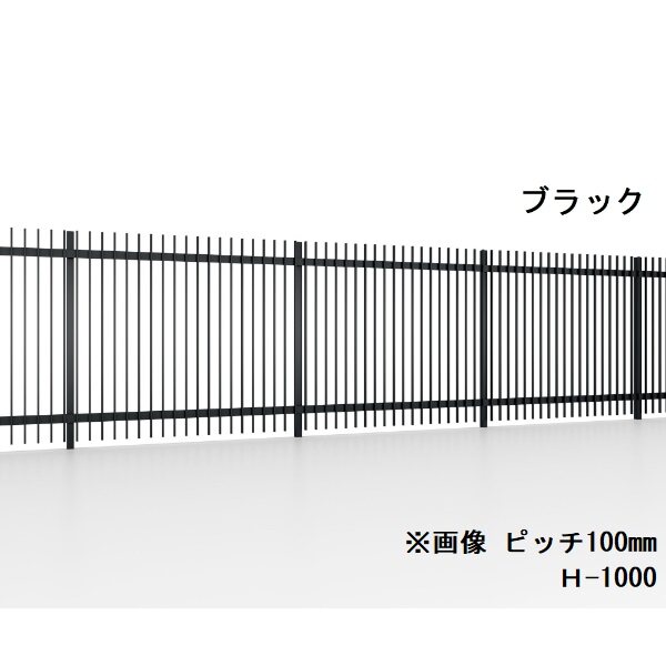 リクシル フェンスAS TH型 標準・剣先 コーナー柱 H-800 『アルミ