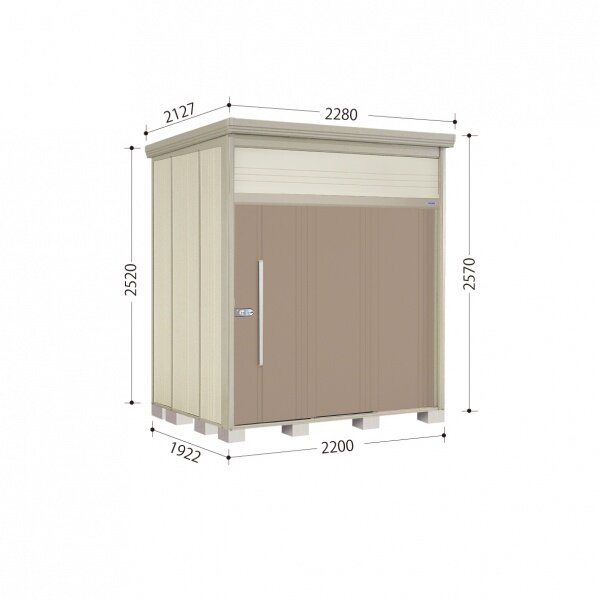 タクボ物置 JN／トールマン JN-SZ2219 多雪型 結露減少屋根 カーボン