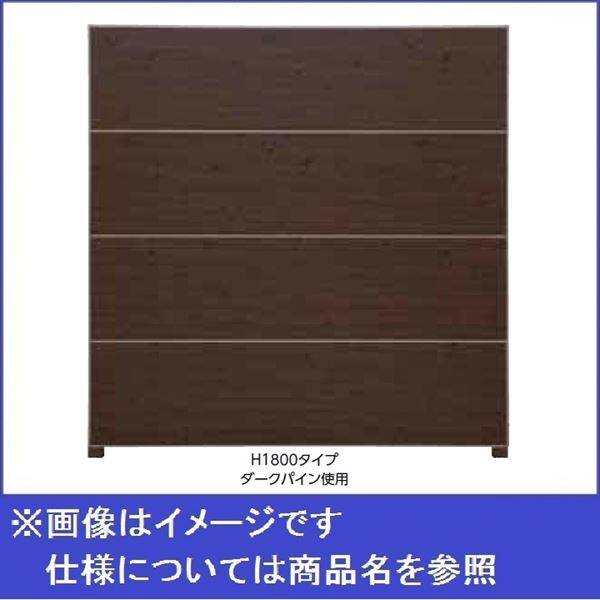 タカショー エバーアートボードフェンス 2型セット 両面 60角柱 両柱