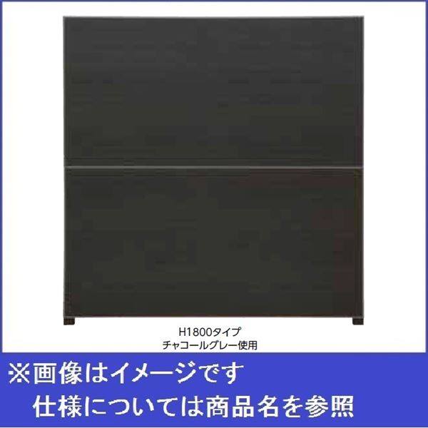 タカショー エバーアートボードフェンス 4型セット 両面 60角柱 両柱 琉川黄土（