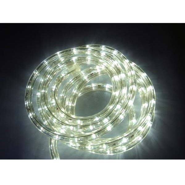 コロナ産業 LEDチューブライト 50mロール 直径10mm 常点灯仕様 白 ＃2WL50W 『イルミネーションライト』