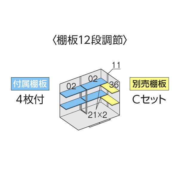 配送は関東・東海限定』イナバ物置 FS／フォルタ FS-2614S CG