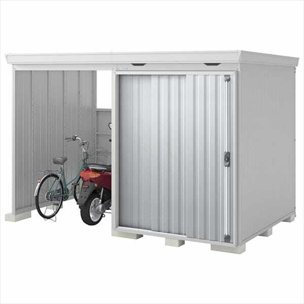 ヨドコウ物置 左側 自転車収納可能サイズ ヨドコウ物置 左側 自転車収納可能サイズ